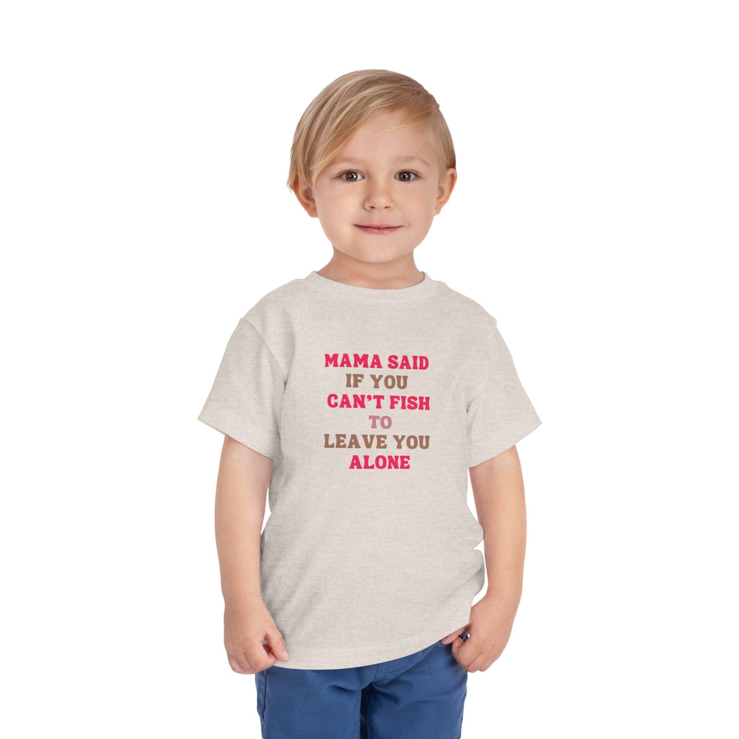 Mama Said Girls Toddler Short Sleeve Tee